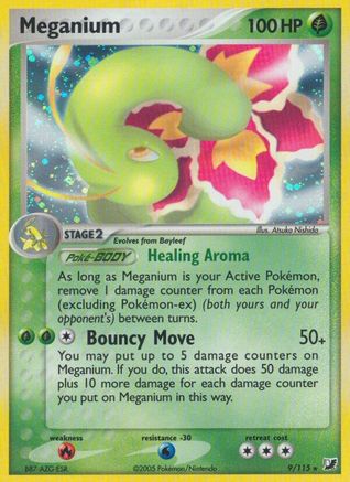Meganium - 9/115 [Unseen Forces] - Reverse Holofoil