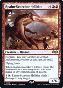 Realm-Scorcher Hellkite [Wilds of Eldraine Prerelease Promos]