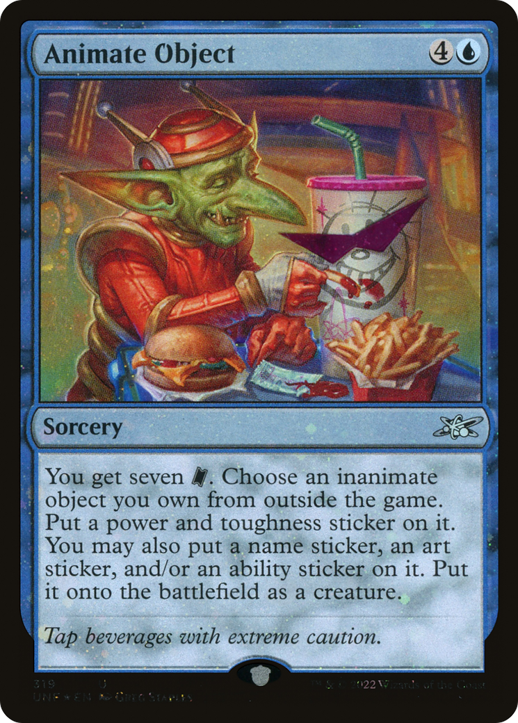 Animate Object (Galaxy Foil) - Unfinity Foil