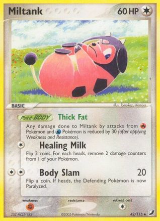 Miltank - 42/115 [Unseen Forces] - Reverse Holofoil