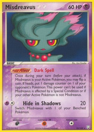 Misdreavus 025 [Team Rocket Returns]  - Reverse Holofoil
