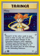 Misty (18) (18) 018  - Unlimited Holofoil Gym Heroes - Holo Rare