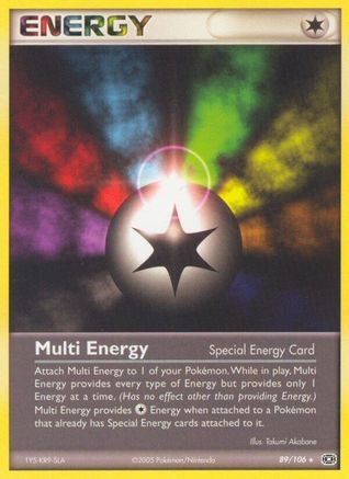 Multi Energy [Emerald]  - Reverse Holofoil