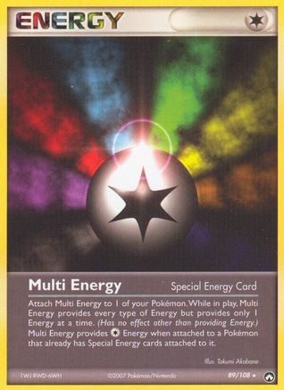 Multi Energy - 89/108 [Power Keepers] - Reverse Holofoil