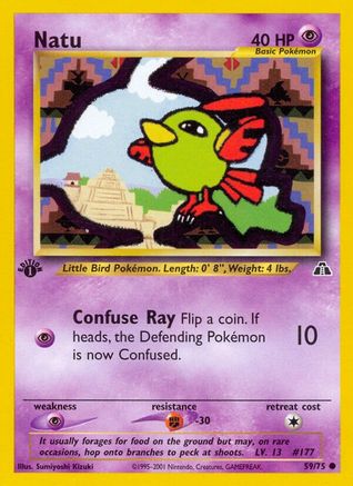 Natu 059 [Neo Discovery]  - 1st Edition