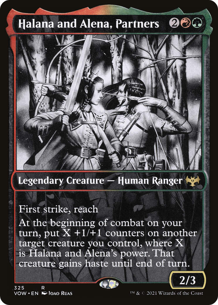 Halana and Alena, Partners (Showcase): (Showcase) [Innistrad: Crimson Vow]
