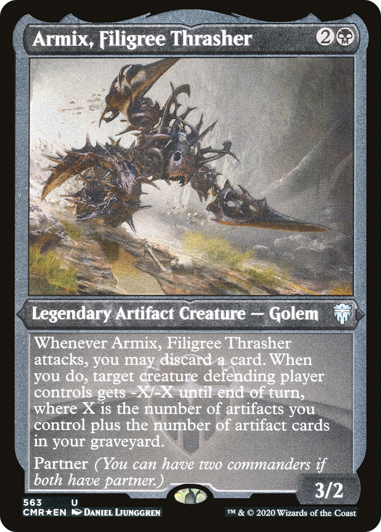 Armix, Filigree Thrasher (Foil Etched) - Commander Legends Foil