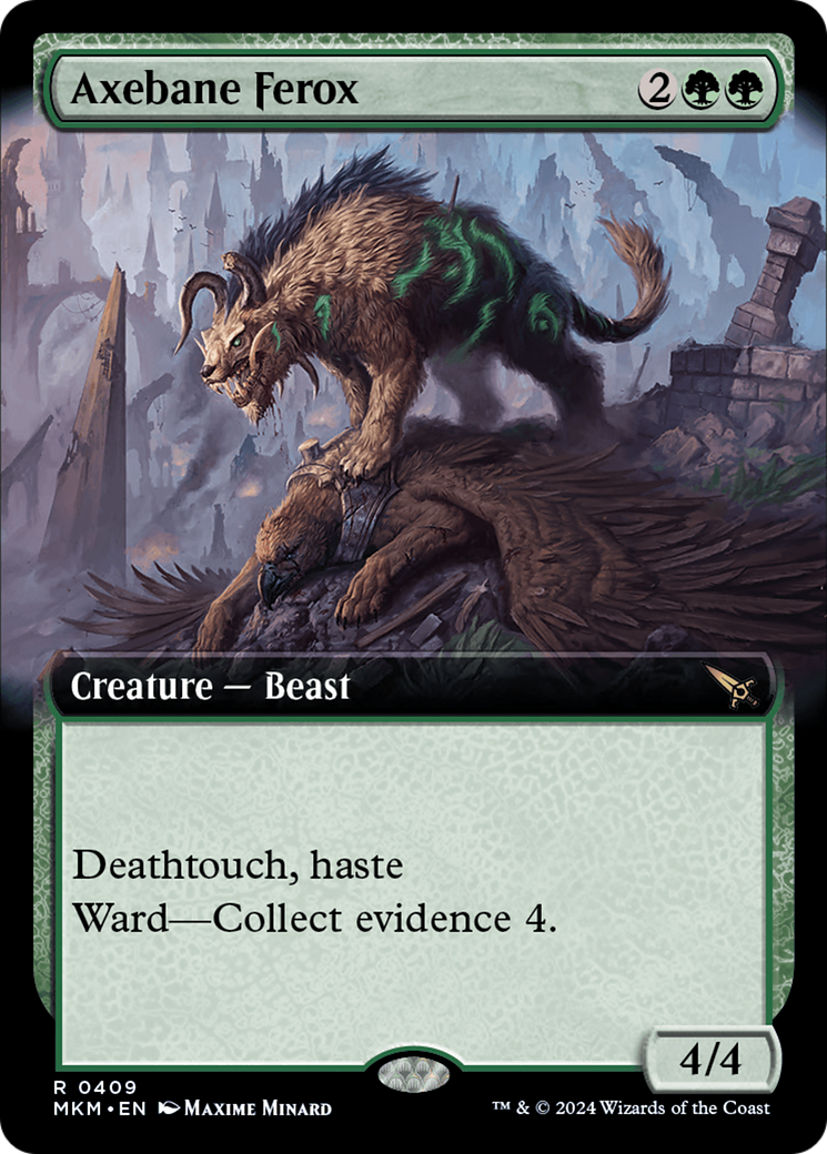 Axebane Ferox (Extended Art) - Murders at Karlov Manor: (Extended Art)