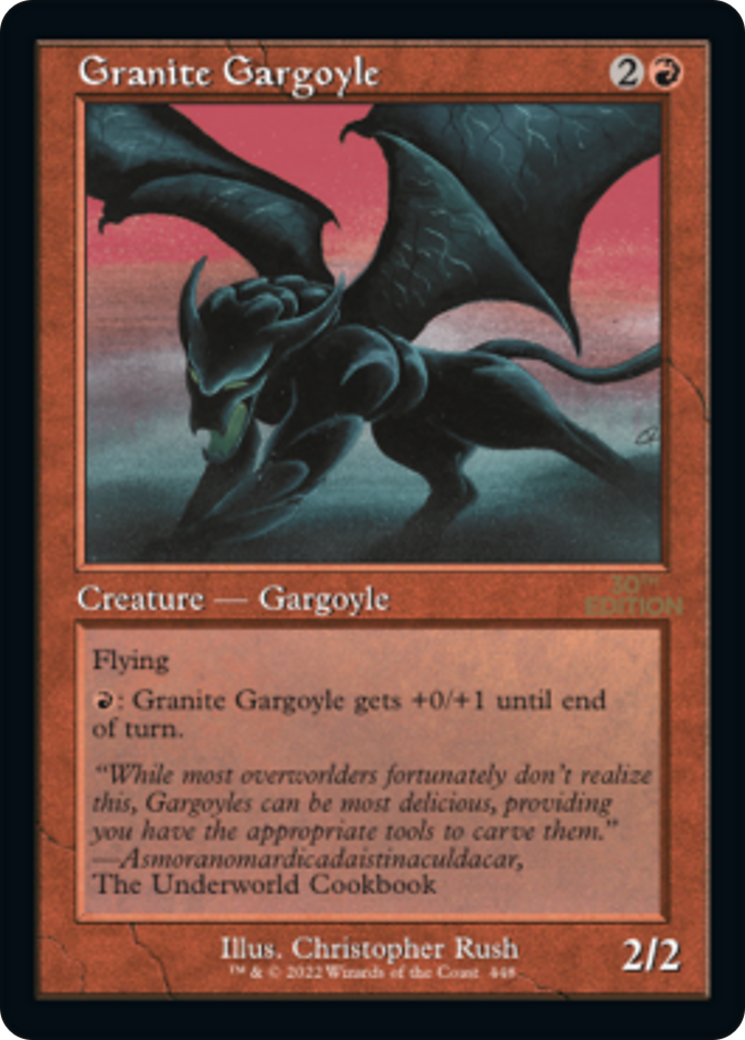 Granite Gargoyle (Retro Frame) [30th Anniversary Edition]