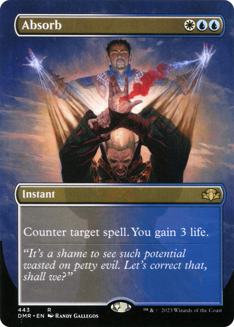 Absorb (Borderless) - Dominaria Remastered