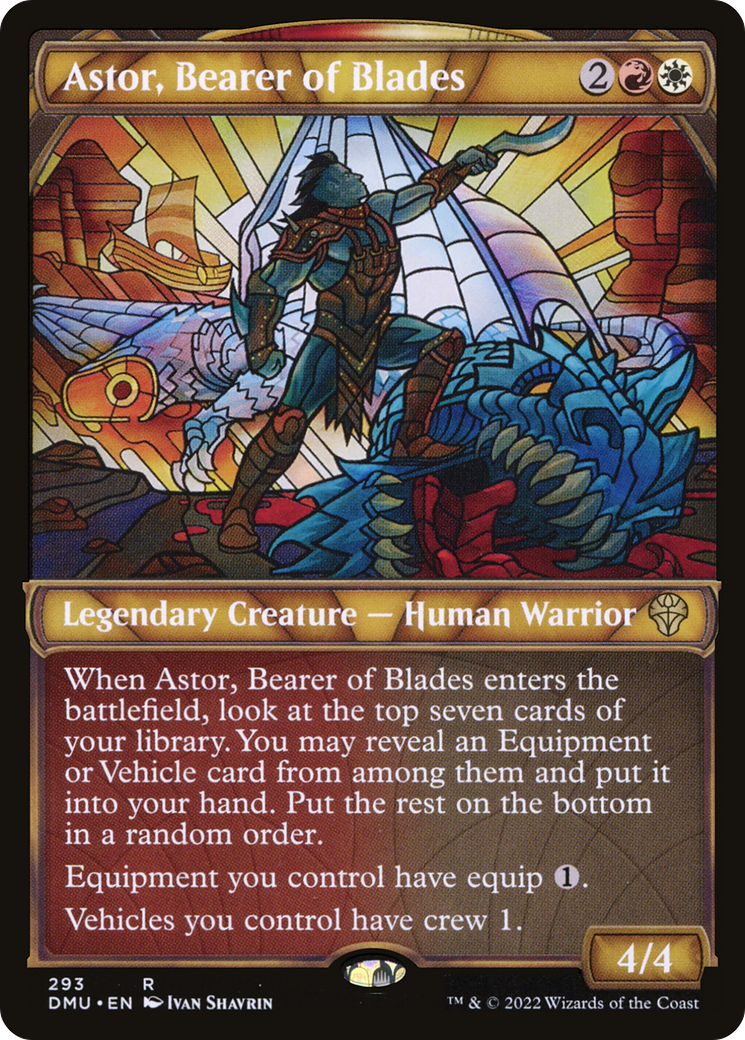Astor, Bearer of Blades (Showcase) [Dominaria United]