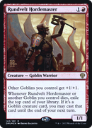 Rundvelt Hordemaster [Dominaria United Prerelease Promos]