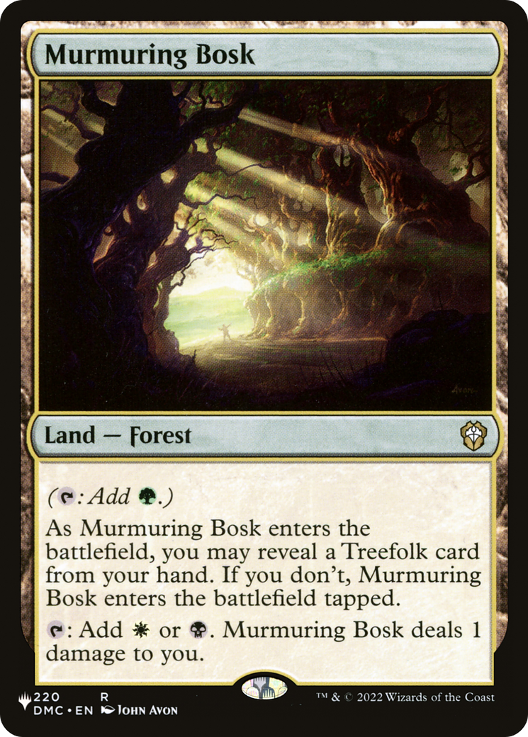 Murmuring Bosk - [The List]