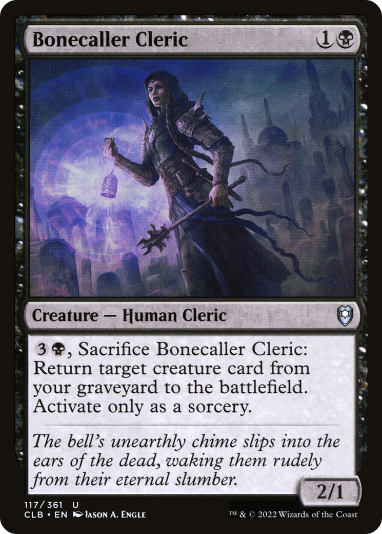 Bonecaller Cleric - Commander Legends: Battle for Baldur's Gate