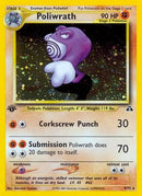 Poliwrath (9)/75  - Unlimited Holofoil Neo Discovery - Holo Rare
