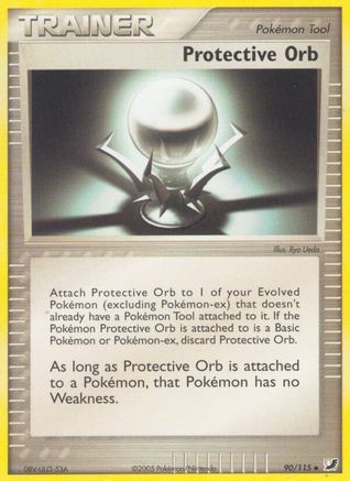 Protective Orb - 90/115 [Unseen Forces] - Reverse Holofoil