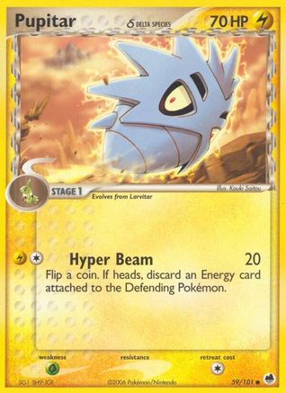 pupitar pokemon card POKMON GAME sv3 056/108 C Colorless Rocket Evolution (40) Search your deck for a card that evolves from this Pokmon and put it onto this Pokmon to evolve it Pupitar Pokemon Cards Price Guide