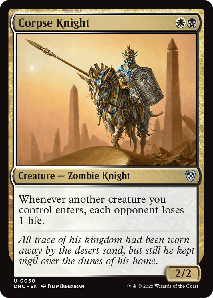 Corpse Knight [Commander: Aetherdrift]