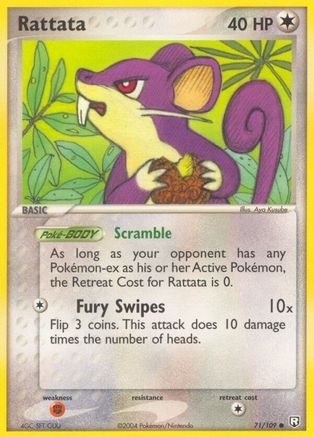 Rattata 071/109 [Team Rocket Returns]  - Reverse Holofoil