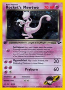 Rocket's Mewtwo  - Unlimited Holofoil Gym Challenge - Holo Rare