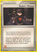 Rocket's Mission 088 [Team Rocket Returns]  - Reverse Holofoil