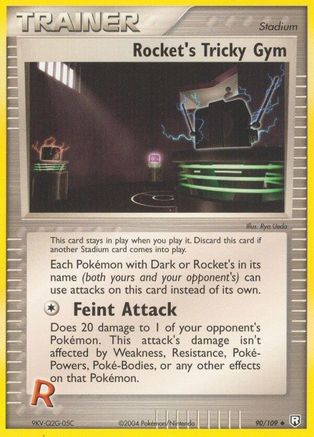 Rocket's Tricky Gym 090 [Team Rocket Returns]  - Reverse Holofoil