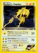 Rocket's Zapdos  - Unlimited Holofoil Gym Challenge - Holo Rare