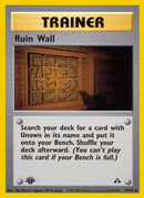 Ruin Wall 074 [Neo Discovery]  - 1st Edition