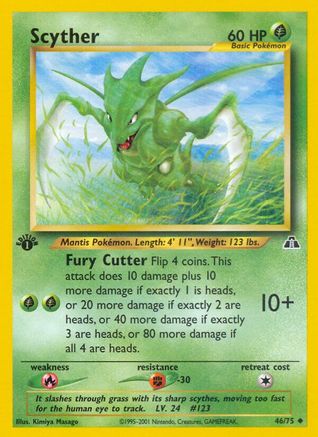 Scyther 046 [Neo Discovery]  - 1st Edition