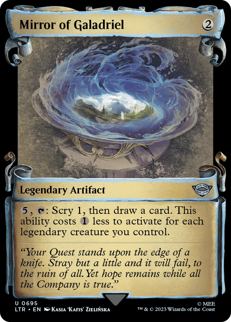 Mirror of Galadriel (Showcase Scrolls): (Showcase) [The Lord of the Rings: Tales of Middle-earth]
