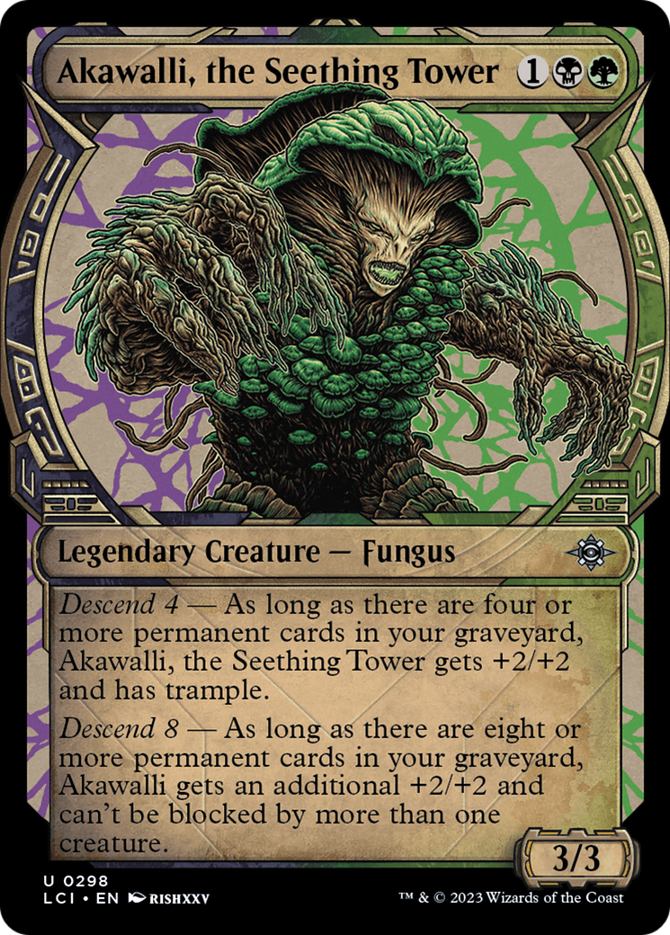 Akawalli, the Seething Tower (Showcase) - The Lost Caverns of Ixalan: (Showcase)