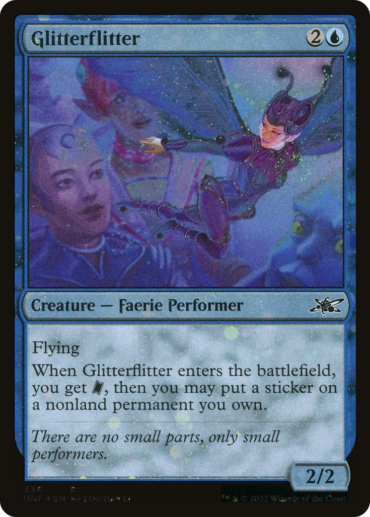 Glitterflitter (Galaxy Foil) [Unfinity] Foil