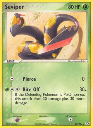 Seviper [Emerald]  - Reverse Holofoil
