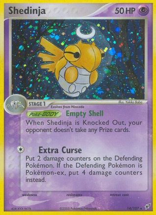 Shedinja - 14/107 [Deoxys] - Reverse Holofoil