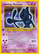 Shining Mewtwo  - Unlimited Holofoil Neo Destiny - Secret Rare