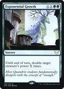 Exponential Growth [Strixhaven: School of Mages Promos] Foil
