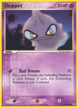 Shuppet - 61/108 [Power Keepers] - Reverse Holofoil