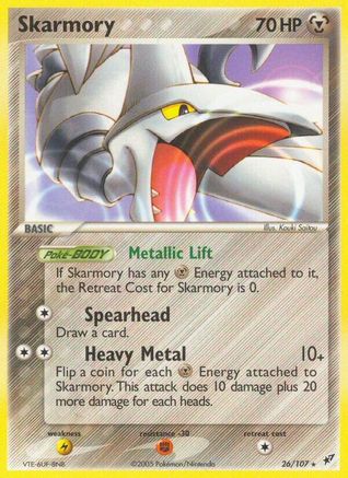 Skarmory - 26/107 [Deoxys] - Reverse Holofoil