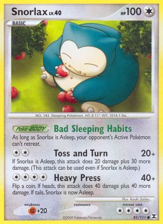 Snorlax - 81/111 [Rising Rivals]