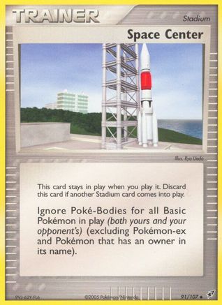 Space Center - 91/107 [Deoxys] - Reverse Holofoil