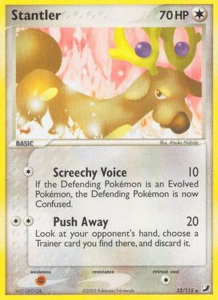 Stantler - 32/115 [Unseen Forces] - Reverse Holofoil