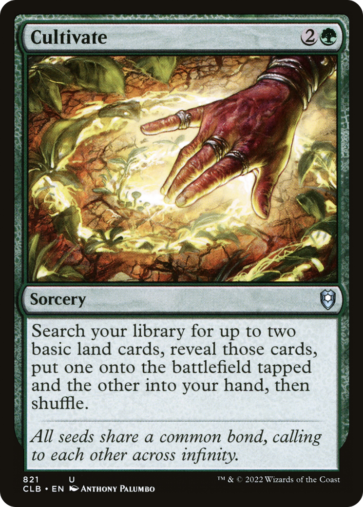 Cultivate [Commander Legends: Battle for Baldur's Gate]