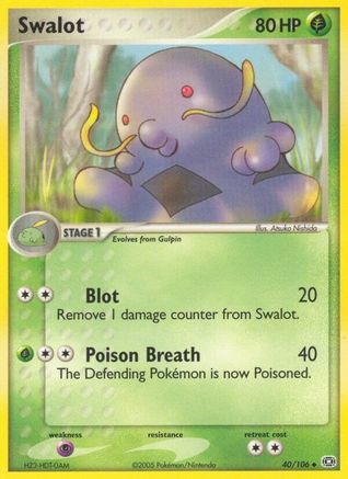 Swalot [Emerald]  - Reverse Holofoil