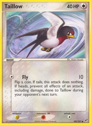 Taillow - 80/107 [Deoxys] - Reverse Holofoil