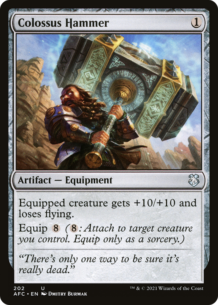 Colossus Hammer [Forgotten Realms Commander]