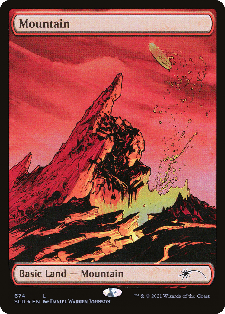 Mountain (674) [Secret Lair Drop] Foil