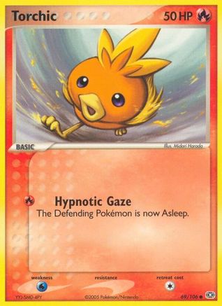 Torchic 069 [Emerald]  - Reverse Holofoil