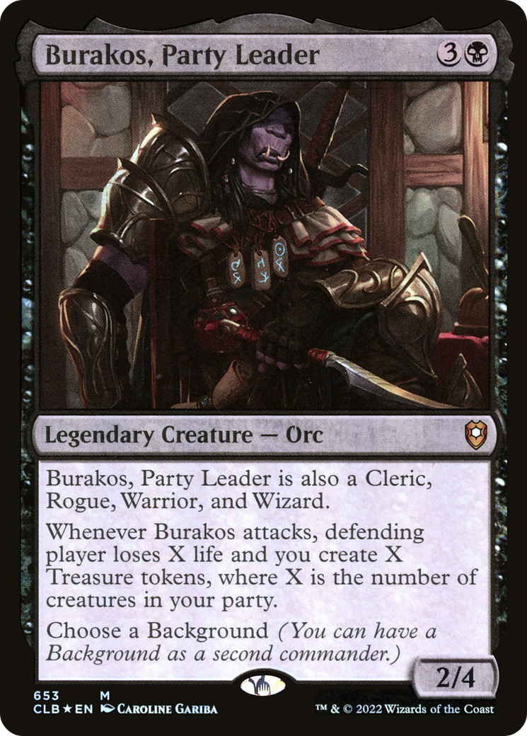 Burakos, Party Leader - [Commander Legends: Battle for Baldur's Gate] Foil
