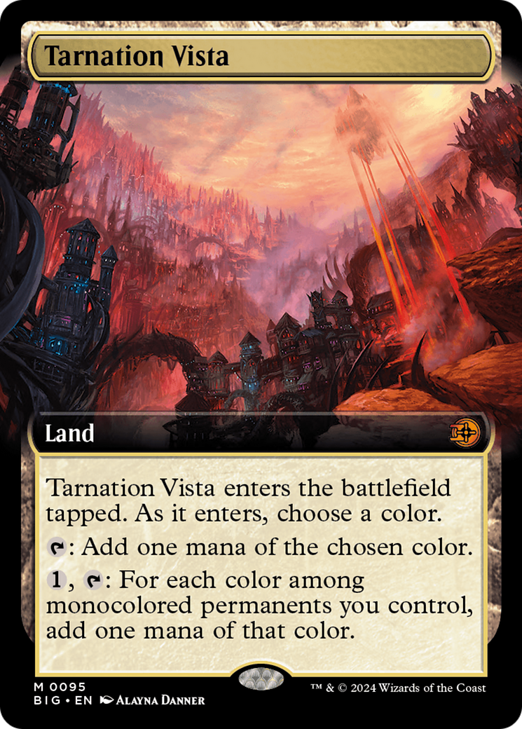 Tarnation Vista (Extended Art) [Outlaws of Thunder Junction: The Big S