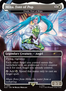 Miku, Font of Pop - Giada, Font of Hope [Secret Lair Drop] / Miku, Font of Pop (Borderless)